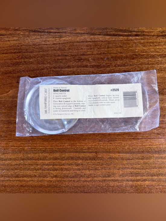 The Pampered Chef Other - New The Pampered Chef Silver Boil-Control Ring